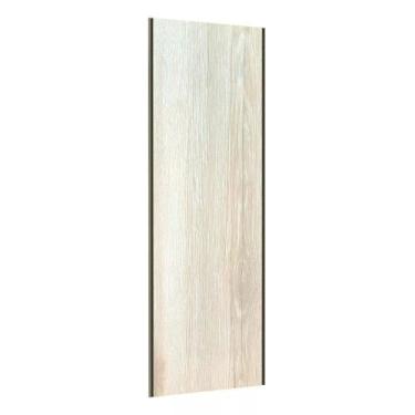 Imagem de Porta de Correr Closet 80cm com Puxador Perfil Inox sem Kit Ferragem P