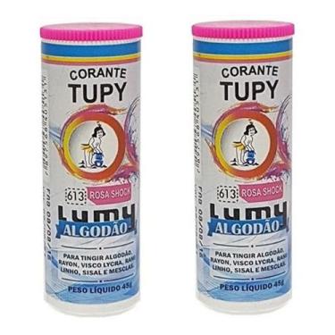 Imagem de 2 Un Tinta Corante Tupy Tingir Roupa, Tecido Cores Neon Lumy