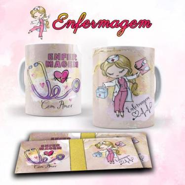 Imagem de Caneca com tema enfermagem - Modelo S