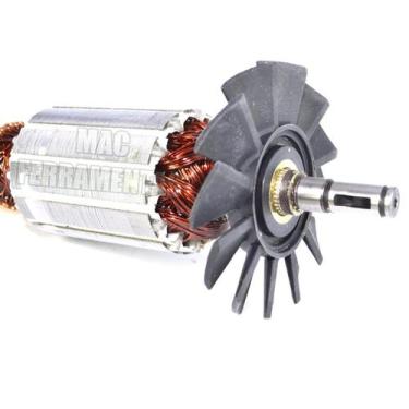 Imagem de Induzido Compatível Com Serra Mármore Makita 4100nh 220v  - Bolte