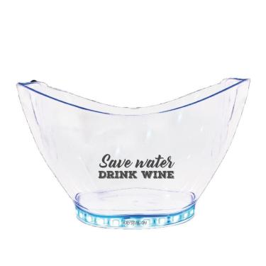 Imagem de Champanheira Com Led Personalizada Dink Wine - Krystalon