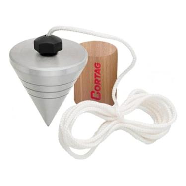 Imagem de Prumo de Centro Cromado 300 GR Cortag