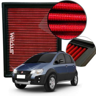 Imagem de Filtro Ar Esportivo Fiat Idea 1.8 8V Flex Ano 2006 A 2010