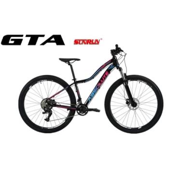 Imagem de Bicicleta Aro 29 Absolute Hera Kit 2x9 Gta Sunrun Freio Disco K7 11/36 Pedivela 24/38d Garfo com Trava (Preto, 15)