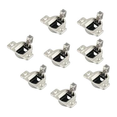 Imagem de WeiLaiKeQi 8x Dobradiças laterais abertas para armários, peças de reposição para ferragens de móveis, dobradiças para armários 02, 130.1130.02 133.0240