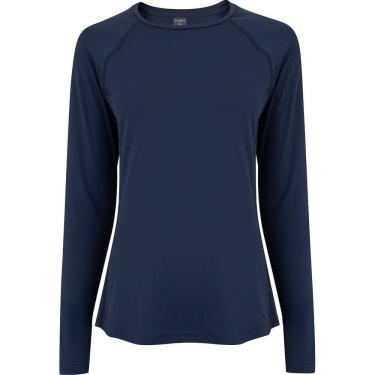 Imagem de Camiseta Feminina Oxer Manga Longa Recorte Print Color