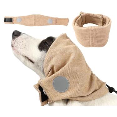 Imagem de Spajoy Moletom com capuz calmante para cães, envoltório redutor de ruído, protetor de ruído