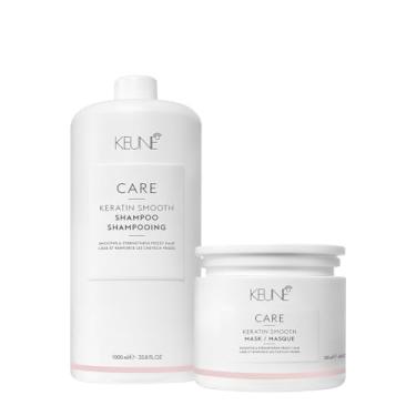 Imagem de Kit Keune Care Keratin Smooth Shampoo Máscara 200 (2 produtos)