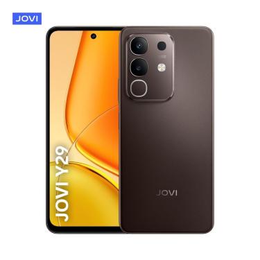 Imagem de Smartphone JOVI Y29 Expresso Brown 4G 256GB Tela 6.68” 120Hz Android Câmera 50MP Bateria 6500mAh Desbloqueado