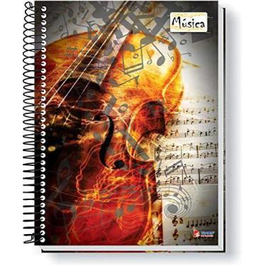 Imagem de Caderno Musica 8 Capas 64 Folhas 63G. Univ. - TAMOIO