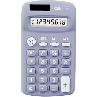 Imagem de Calculadora De Bolso 8 Dig. Mod C-105 Roxa - SERTIC