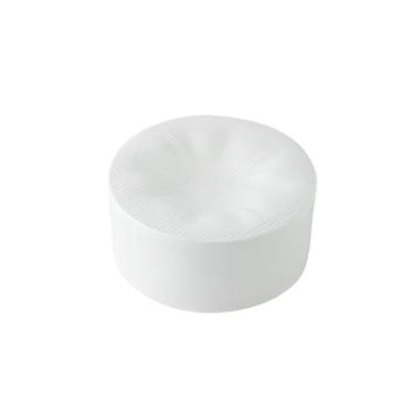 Imagem de Prato retangular de sobremesa de cerâmica simples restaurante hotel bife prato ocidental -15 cm cilíndrico Mingdan