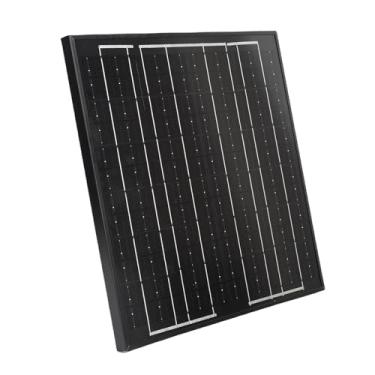 Imagem de Fockety Ventilador de Ventilação Solar de 15W, Poderoso Painel Solar Monocristalino Com IP68 Motor DC de Escova à Prova D'água, Fluxo de Ar 430cfm para Fábricas de sótões.