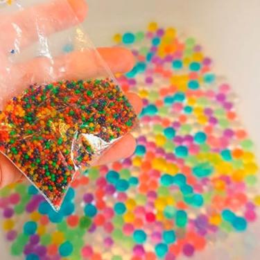 Imagem de Kit 15 Mil Bolinhas de Gel Para Decoração e Hidratação de Plantas Recarga de Bolinha de gel Para Diversão e Artes Colorido