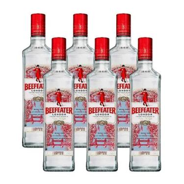 Imagem de Gin Dry 750ml Caixa com 6 Unidades Beefeater