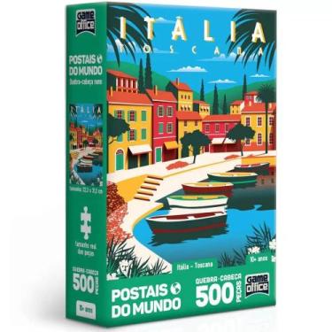Imagem de Quebra cabeca postais do mundo italia nano 500 pecas toyster, ., UN