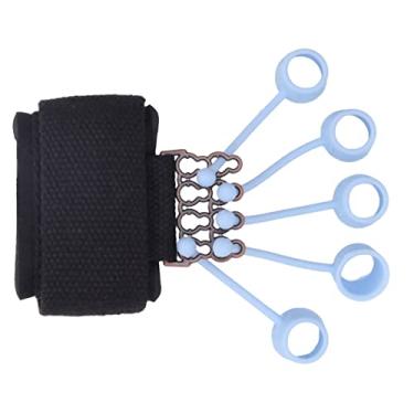 Imagem de Generic Treinador de Força Muscular Dos Dedos, Exercitador de Silicone Elástico Universal Flexibilidade Confiável para Promover a Circulação da Mão para Beisebol para Adultos (#2)