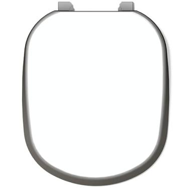 Imagem de Assento Sanitário Almofadado Luxo Sabatini Branco Dimensão 487 x 382 x 44 mm Durín