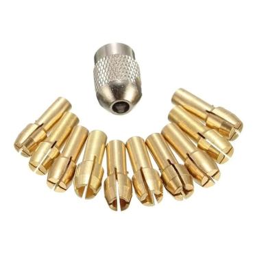 Imagem de 2X 11 Peças Mandril P/Micro Retifica