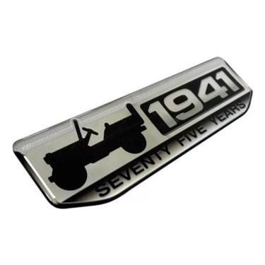 Imagem de Adesivo 3D Jeep Renegade Wrangler Compass 1941 75 Anos Res11