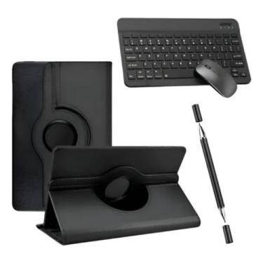 Imagem de Capa Giratoria Para tablet Redmi Pad 2 11' + Teclado Mouse + Caneta Du