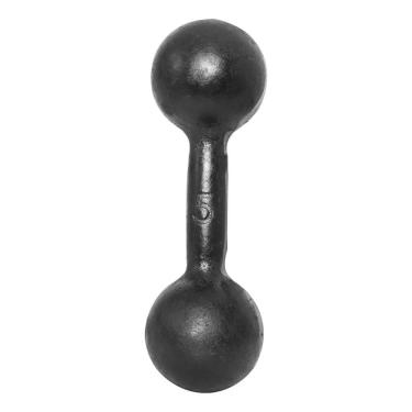 Imagem de 2X Halter Bola Pintado 05Kg Peso De Academia Redondo Para Tr