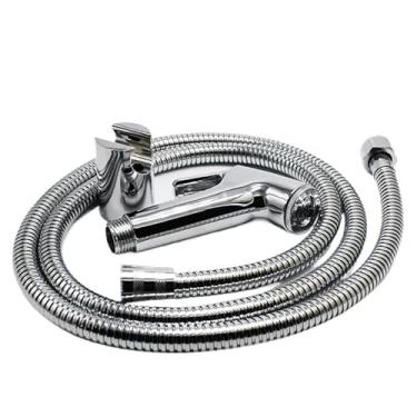 Imagem de Ducha Higiênica Para Banheiro Completa Luxo Inox 1,2m Chuveirinho Privada