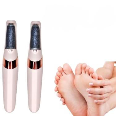 Imagem de Lixador de Pé Elétrico Profissional - Esfoliador Elétrico para Pés com Lixa Eletrônica, Pedicure Caseiro Portátil