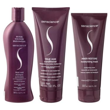 Imagem de True Hue Kit Shampoo Condicionador e Inner Restore 200ml - SENSCIENCE