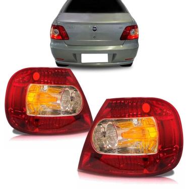 Imagem de Par lanterna traseira fiat siena 2004 2005 2006 2007 2008