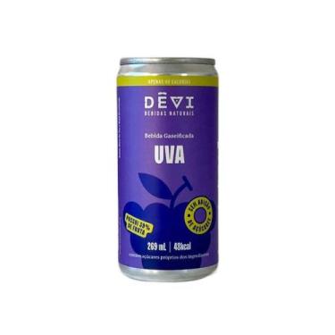 Imagem de Refrigerante Vegano Natural DÊVI Uva 269ml - Devi Bebidas Naturais