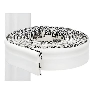 Imagem de Roda Teto Roda Pé Moldura Eva 7Cm X 10Mt Branco Viniflex