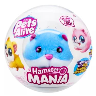 Imagem de Pelúcia Pets Alive Hamster Mania Sortidos - Candide 1213
