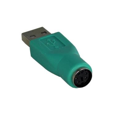 Imagem de Adaptador Usb Macho X Minidin Ps2 Fêmea Usar Mouse Teclado