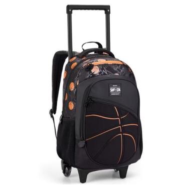 Imagem de Mochila De Rodinha Escolar Infantil Futebol Basquete(MR42066) - bijopr