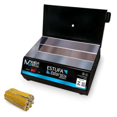 Imagem de Estufa Esterelix Esterilizadora Bivolt Preta Megabell+Brinde