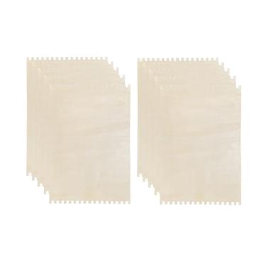 Imagem de Sclmgo Conjunto de 10 Peças de Tear de Madeira Infantil para Tricô Manual, Brinquedo Educativo para Iniciantes, Ferramenta Portátil para Tecelagem de Cestos.