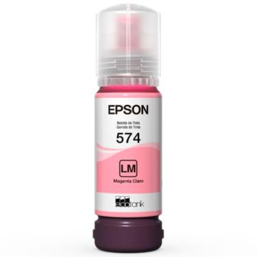 Imagem de Refil Tanque Tinta Epson T574 Magenta Claro L8050- - T574620-al
