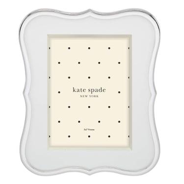 Imagem de kate spade new york Moldura de ponta de coroa, 12,7 x 17,8 cm, prata