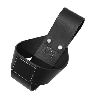 Imagem de Suporte de cinto de arco composto, coldre de couro para tiro com arco, sofá de descanso de arco composto para caça, tiro ao alvo, treinamento, competição