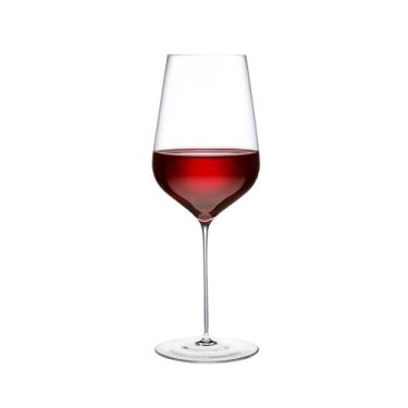 Imagem de Taça de vinho tinto Nude Stem Zero Trio de 500 ml, taça de vinho transparente | Sem chumbo |, Taças de vinho modernas exclusivas, perfeitas para coquetéis