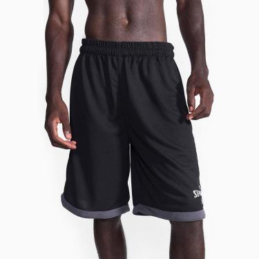 Imagem de Bermuda Spalding Dupla Face - e Cinza-Masculino