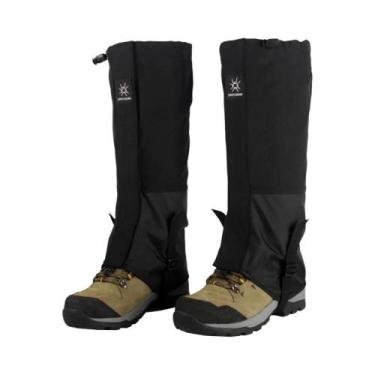 Imagem de Capa De Calça Impermeável Com Faixa Elástica Para Caminhadas, Esqui E 