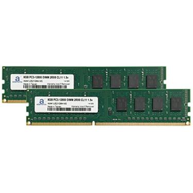 Imagem de Adamanta Atualização de memória de desktop de 16 GB (2 x 8 GB) para notebook Acer Aspire TC-115 DDR3 1600 PC3-12800 DIMM 2Rx8 CL11 1.5v RAM