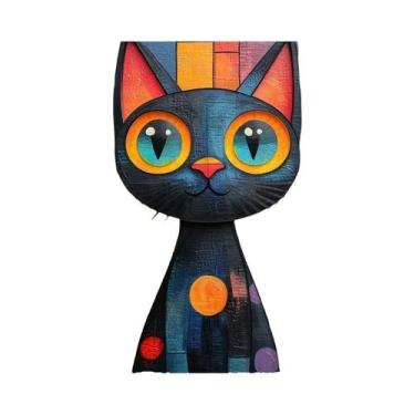 Imagem de Kit De Pintura Em Diamante De Animais Abstratos, Murais De Gato, DIY, 