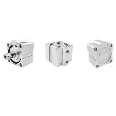 Imagem de Série SDA63 Cilindros de ar compactos de 63 mm Série SDA63 Cilindro pneumático de ar de dupla ação (SDA63X20, magnético CS1-J2PCS)