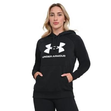 Imagem de Blusa de Moletom Feminina Under Armour Rival Fleece Big Logo-Feminino
