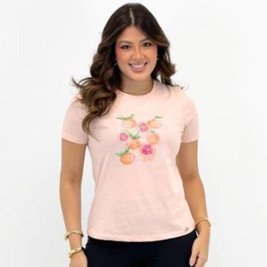 Imagem de Camiseta Beagle Manga Curta com Estampa Feminina-Feminino