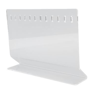 Imagem de AUNMAS Suporte de Exibição de Isca de Pesca Em Acrílico, Rack de Armazenamento de Isca Transparente de 12 Furos Com Cantos Polidos, para Loja de Pesca, Acessórios de, Decoração de