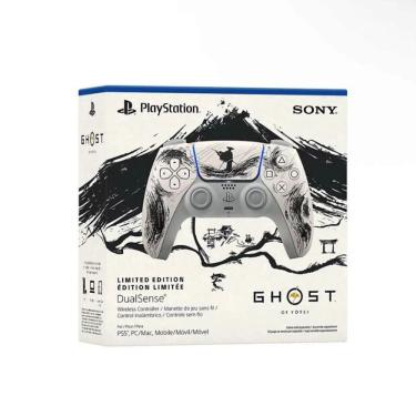 Imagem de Controle DualSense Ghost of Yotei Black Limited Edition PS5